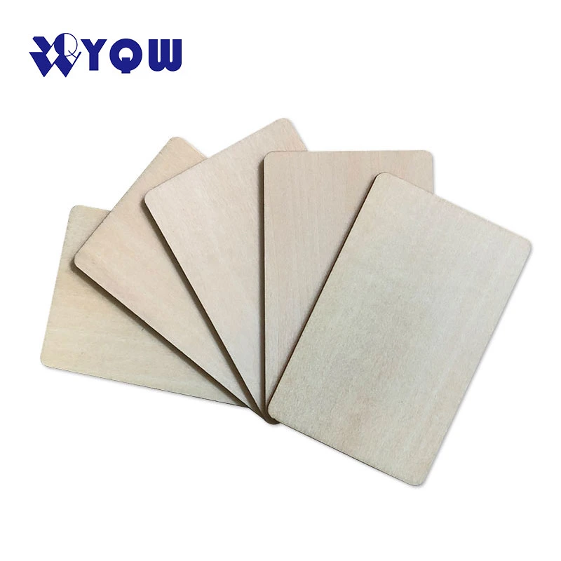 Customize Contactless Access Control Proximity Card 125kHz Tk4100 Chip Smart Hotel Creative Wooden Blank RFID Card