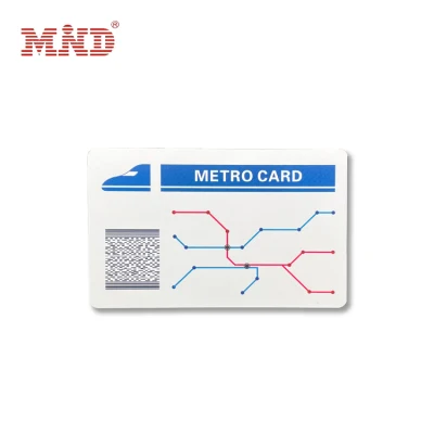 Carta di abbonamento dell'autobus del biglietto della metropolitana della metropolitana di trasporto RFID